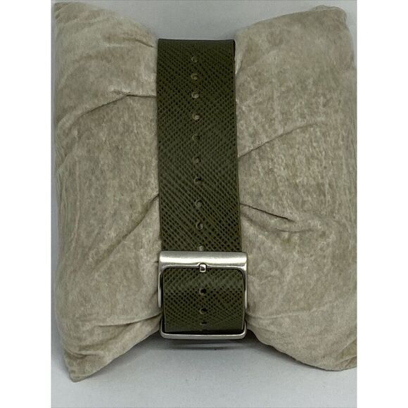 Fossil FS4532 Men's Grant Chronograph Green Leather Analog Dial Watch JK35 - Picture 6 of 11